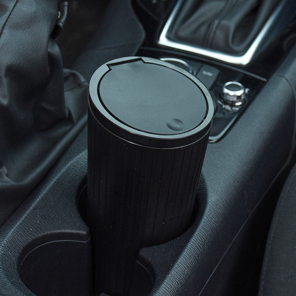Black Car/Office Trash Can,multipurpose Organizers Storage Box, Rubbish Bin