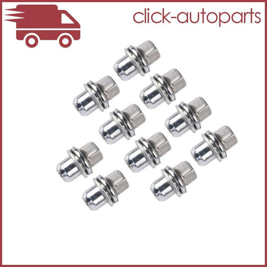 10pc Wheel Lug Nuts for Land Rover for Range Rover Sport LR3 Replacement RRD500510 Q