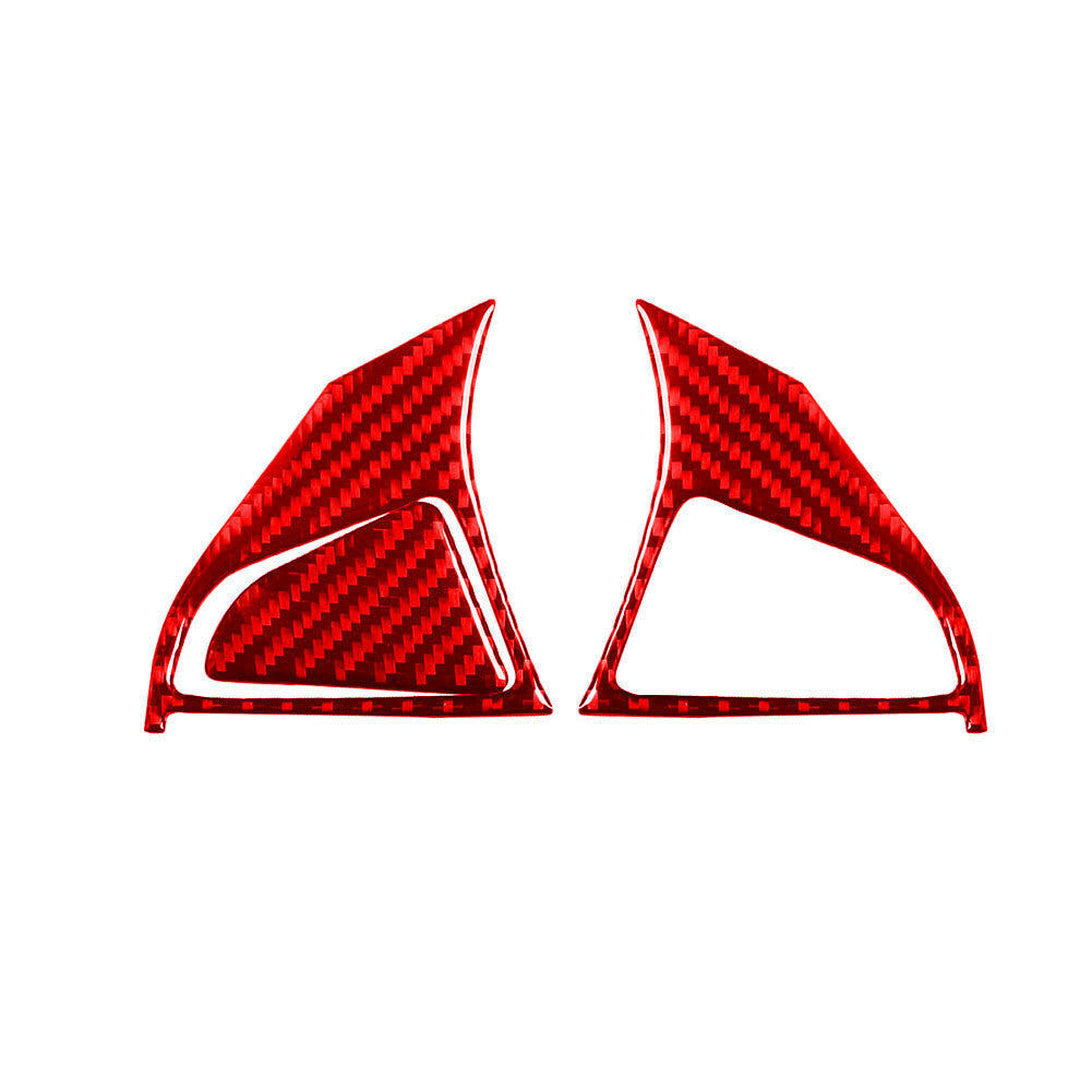 4Pcs Carbon Fiber Side Door Handle Cover Trim for Honda CRV CR-V 2012-2014 v