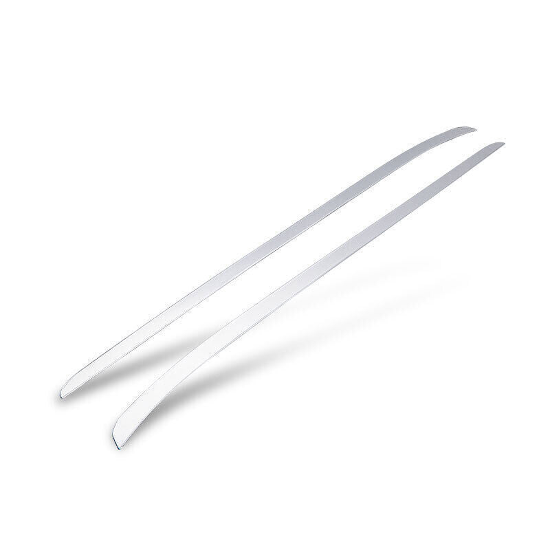 for Panamera 2017-2023 Silver Steel Front Windshield Both Side Decor 2X n