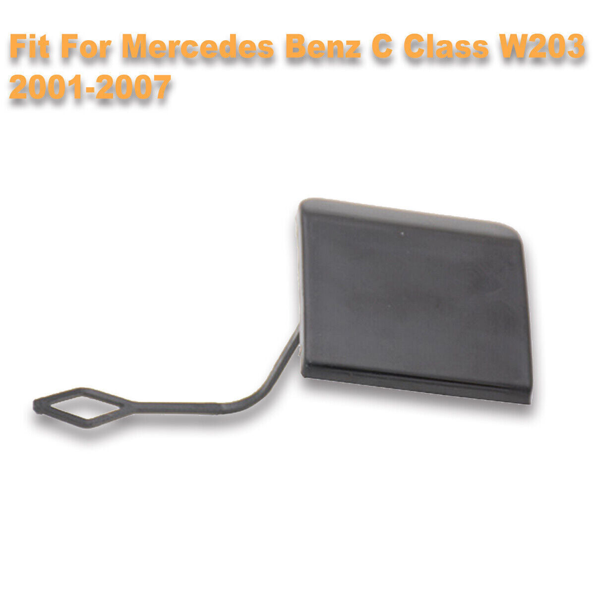 Front Bumper Tow Hook Cover Trailer Eye Cap Fit for Benz C-Class W203 2001-2007 Q