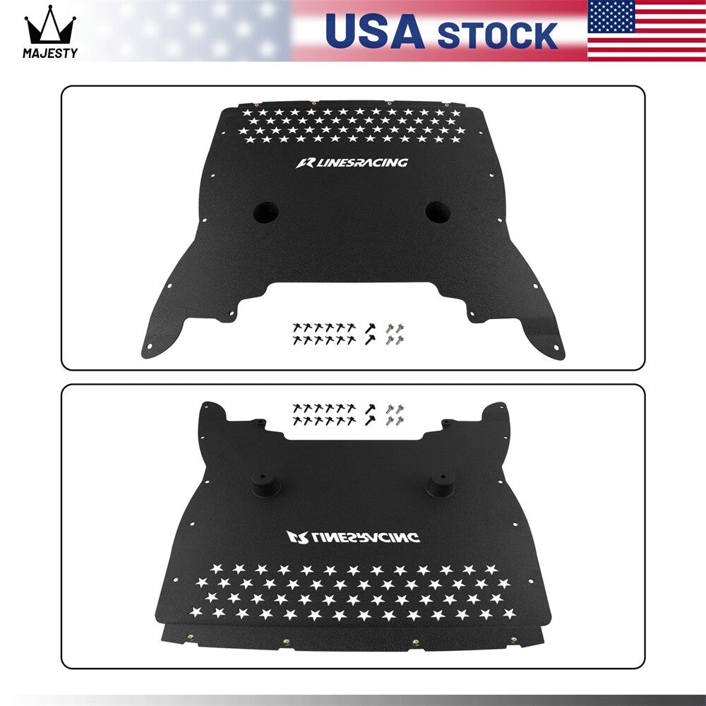 Oil Cooler Skid Plate Underhood Shield for BMW F90 M5/M5 LCI S63 4.4L 2018-2023