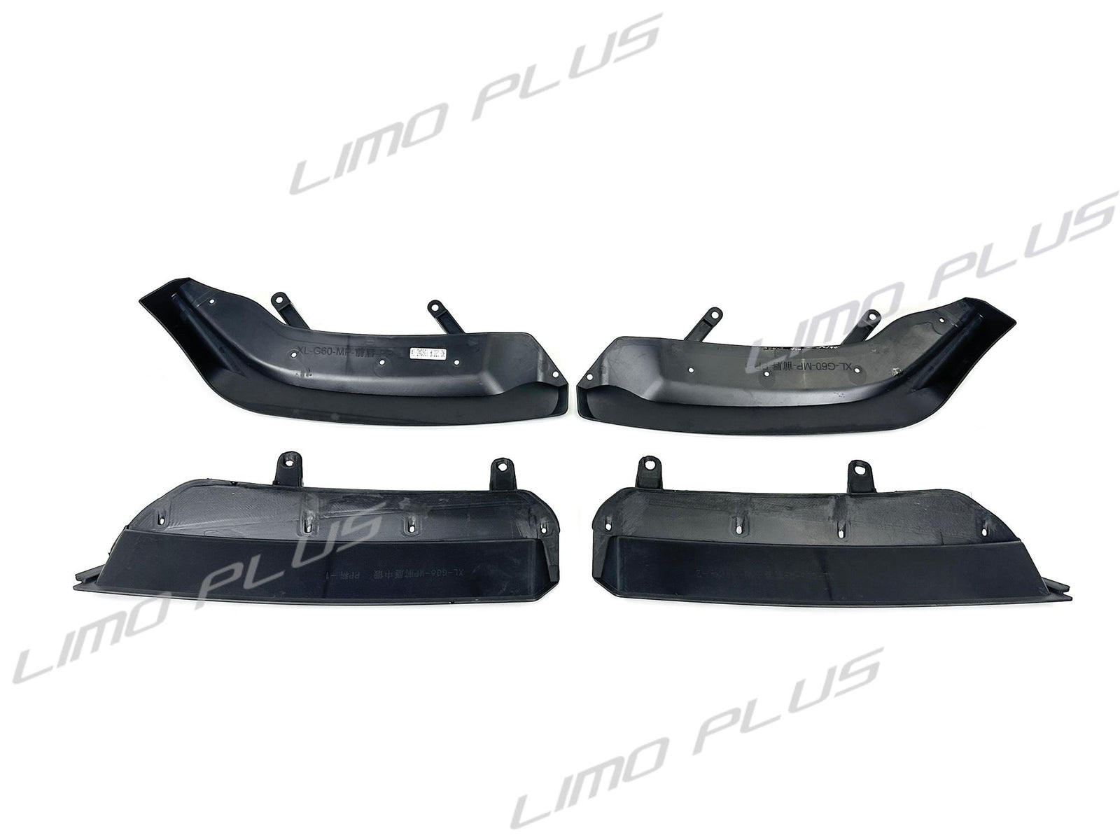 4pcs Gloss Black Front Bumper Spoiler Lip Splitter for BMW 5 Series I5 G60 2024+ Q