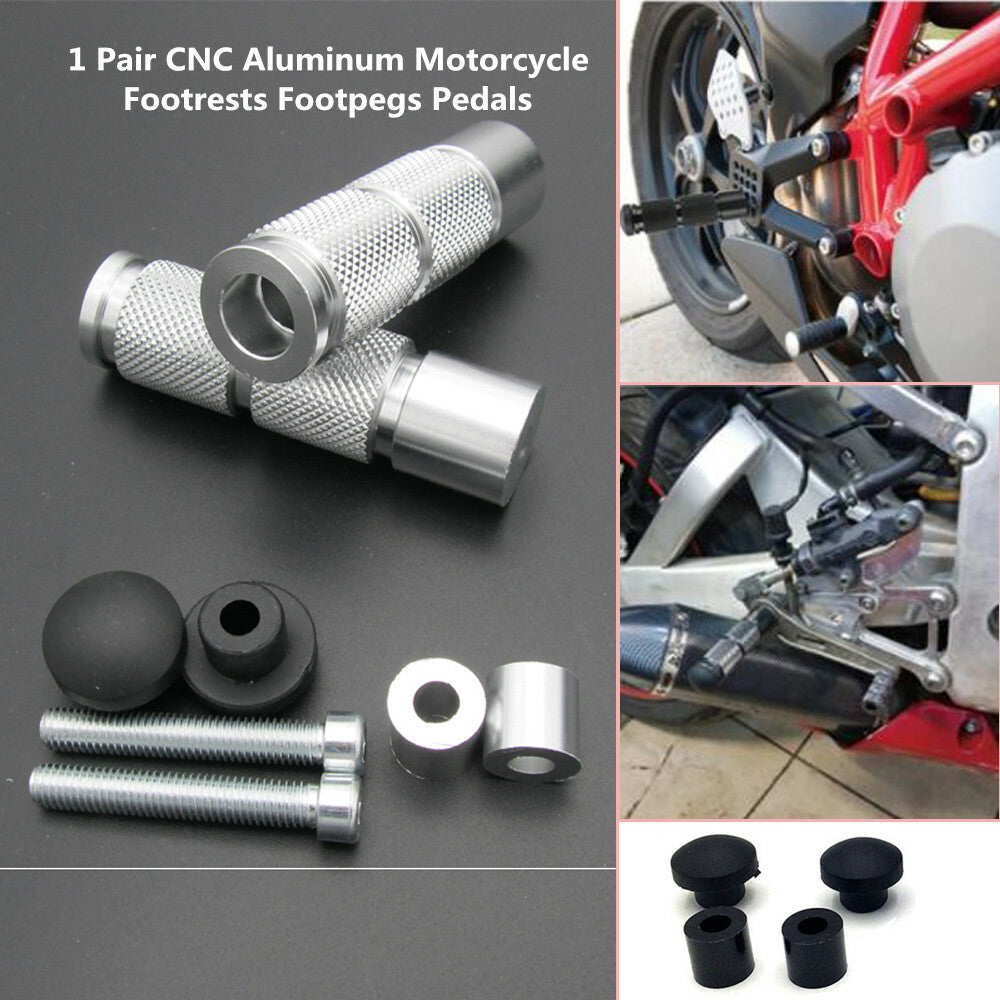 1 Double footstool, foot pedal, CNC aluminum alloy motorcycle, all-terrain vehicle. n