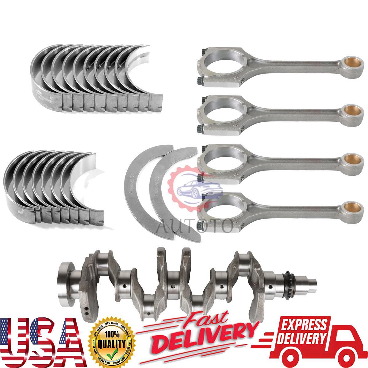 G4NB Crankshaft Connecting Rod Con Rod  Crankshaft Main Bearing Set Fit for Kia