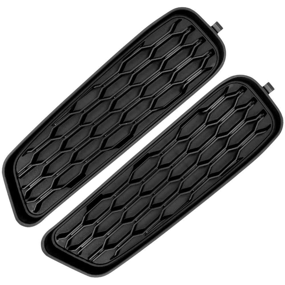 2x Fog Light Cover Black Plastic For 2011-14 Avenger Left  Right Replacement Q