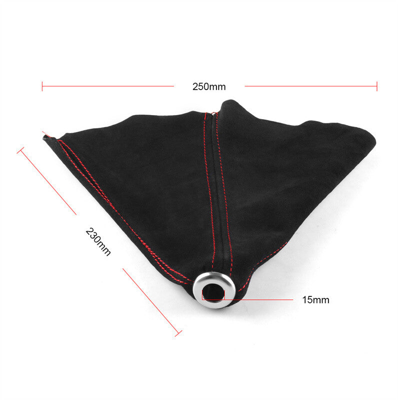 Suede leather Car Gear Shift Knob Boot Gear Head Dust Cover Gear Lever Boots