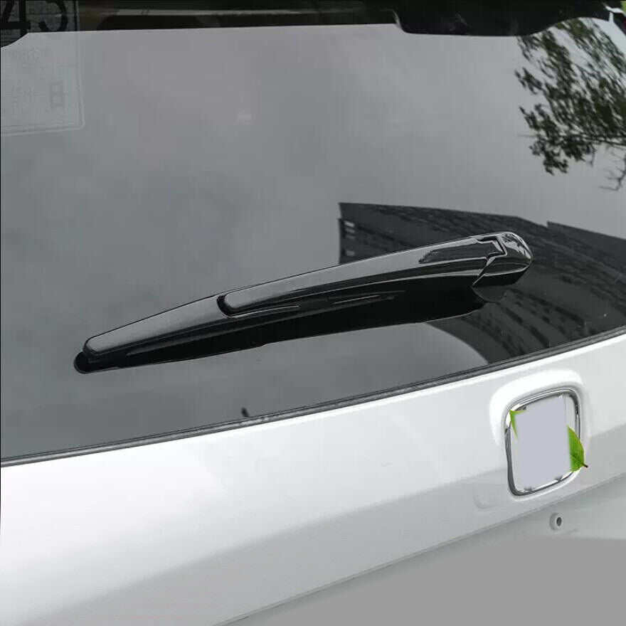 for Honda CR-V 2023-2024 Glossy Black Rear Window Rain Wiper Blade Cover Trim 3x