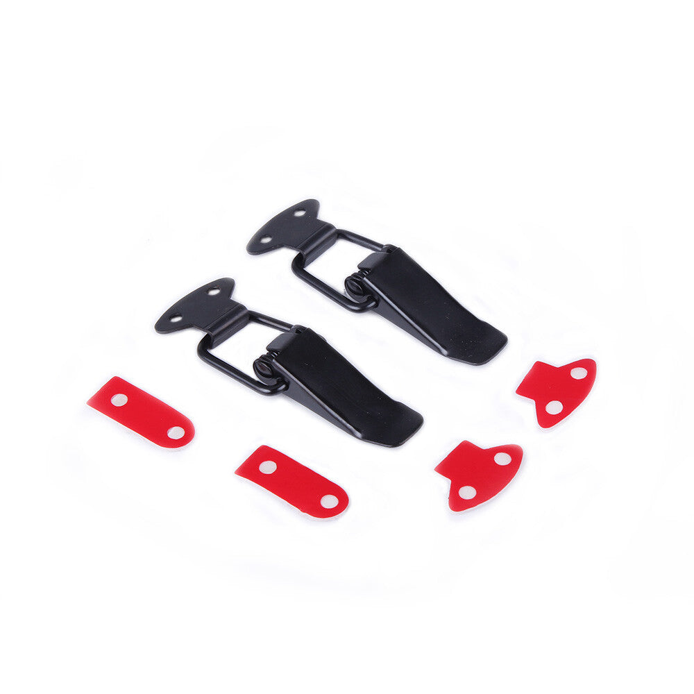 2Pcs Bumper Durable Security Hook Lock Clip Kit Clip Hasp for Size S/L Q