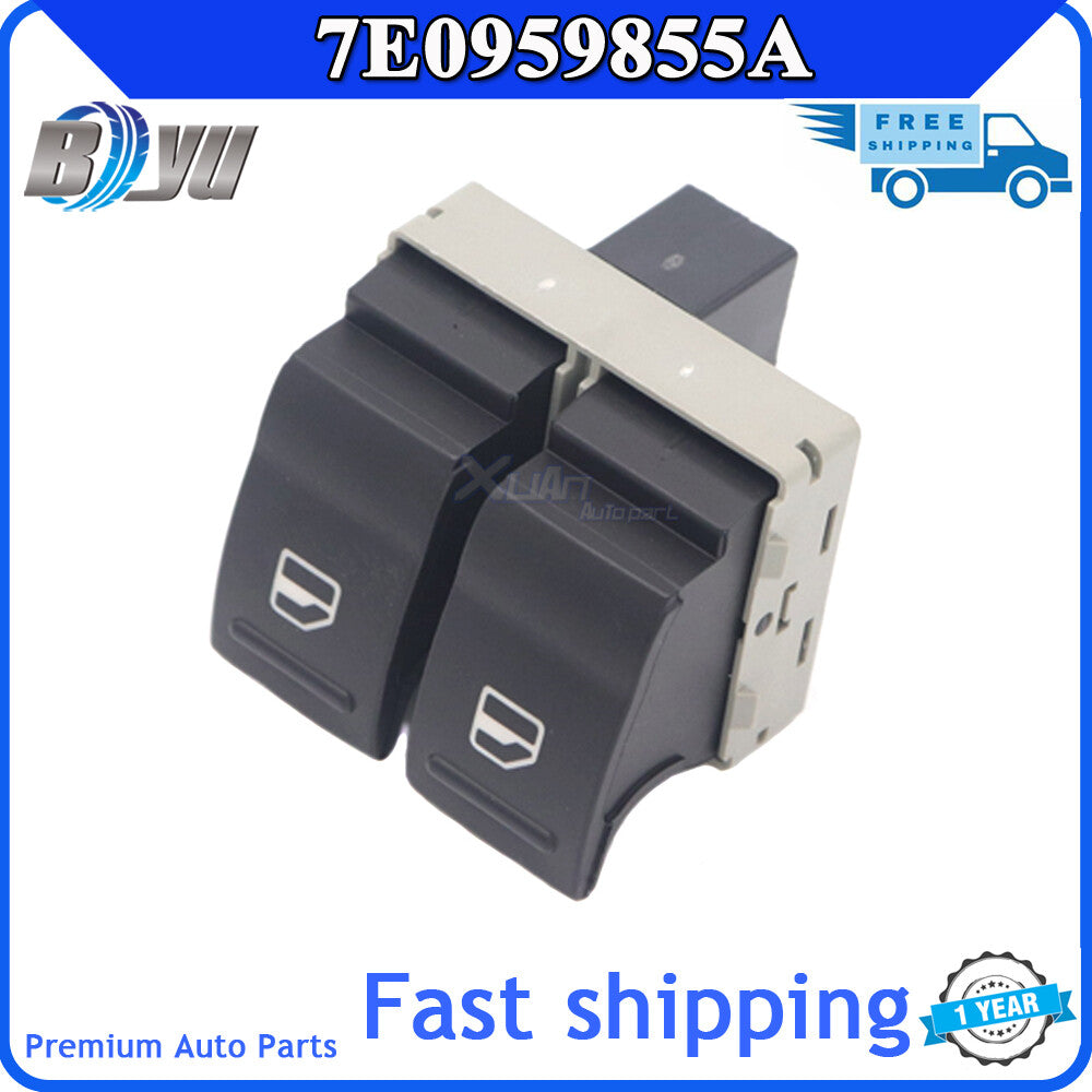Suitable for T5 and T6 mass transport vehicles (2005-2014) 7E0959855A Main switch button for window regulators. v