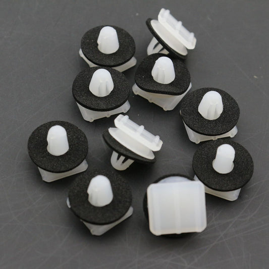 New for Honda 76222-SP1-003 Door Mirror Cover Moulding Clip with Sealer Qty 10