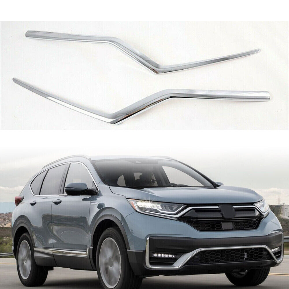 for Honda CR-V 21-2022 Chrome Car Front Central Grille grill Cover Accessories B n
