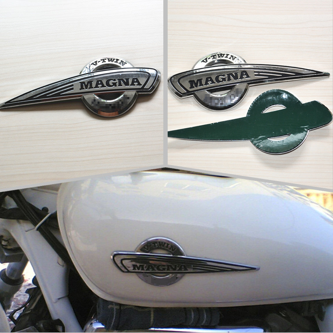 Motorcycle Gas Tank Emblem Sticker Badge Decal For Magna VF500 VF700 VF750