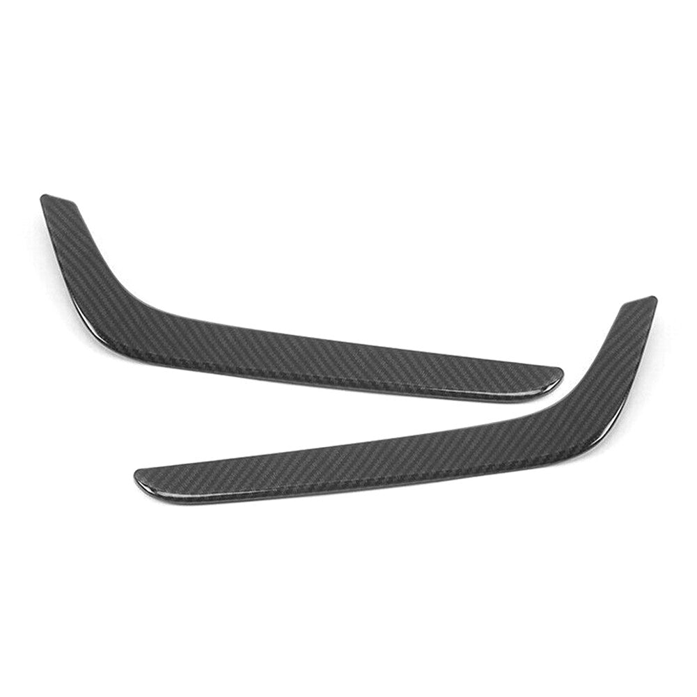 Carbon Fiber ABS Front Fog Light Lamp Eyebrow Trim for Honda CRV CR-V 2017-2020