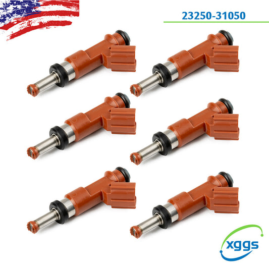 23250-31050 6-piece fuel injector for Toyota for Avalon , for Camry , for Lexus ES350 05-11 3.5L