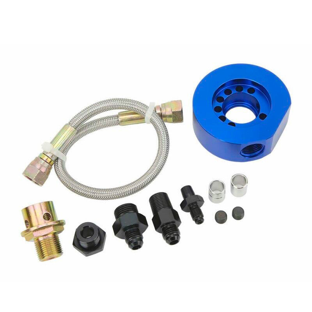 Blue VTEC Head Conversion Kit for Ls B18 B20 Aluminum Adapter Plate Sandwich Set