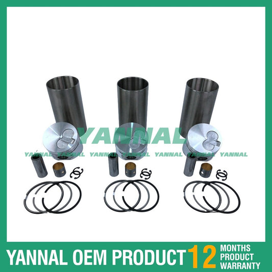 new STD Yanmar 3TNE74 rebuild and overhaul kit with piston rings