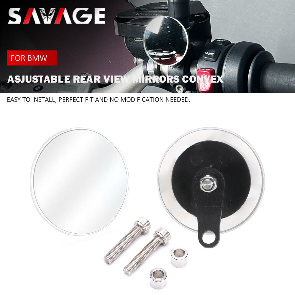 Side Rear View Mirrors Convex for BMW G310R G 310 GS 2016-2024 2023 2022 G 310 R Q
