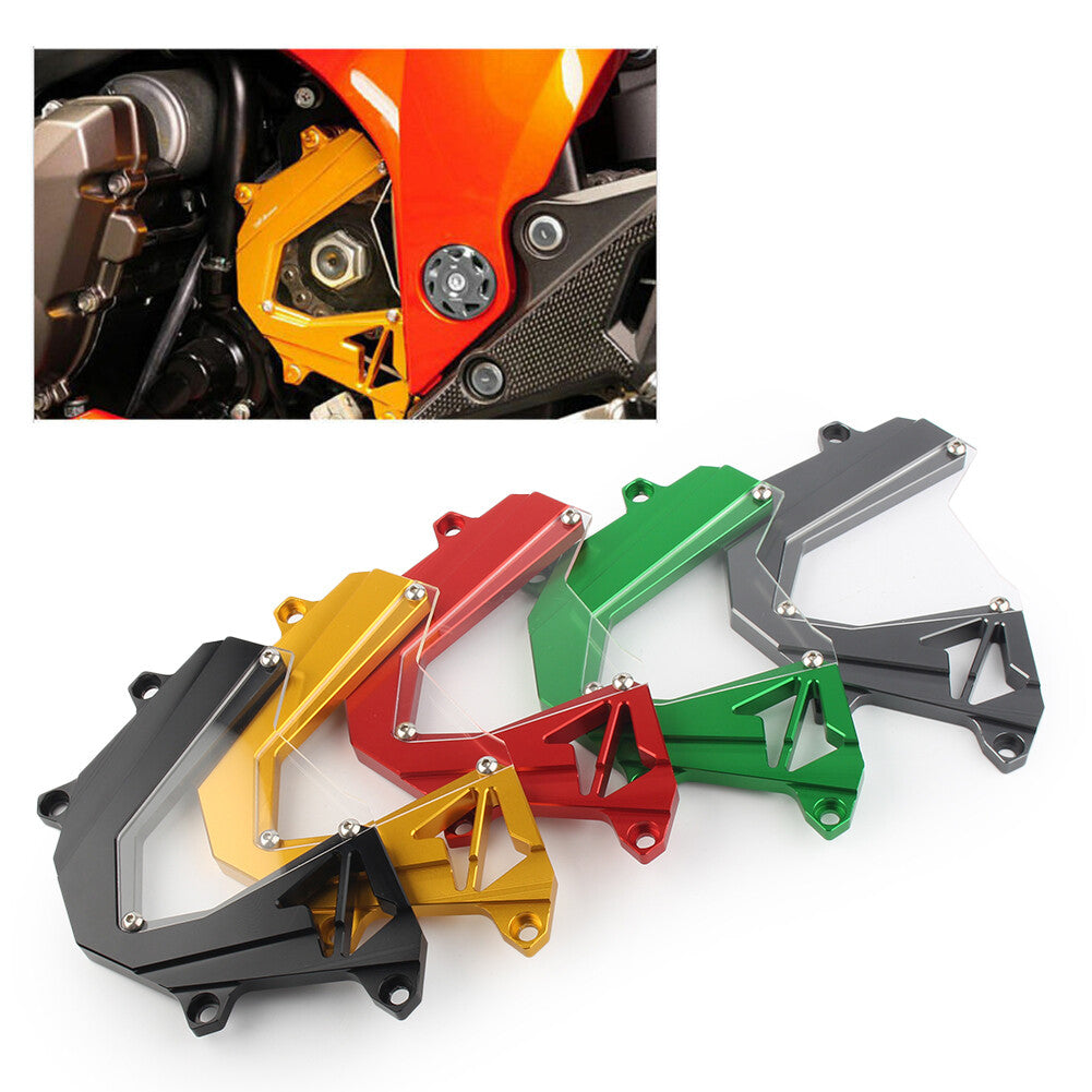 CNC Aluminum Engine Guard Chain Cover Guards Fit for KAWASAKI Z800 2013-2016 Motor Q