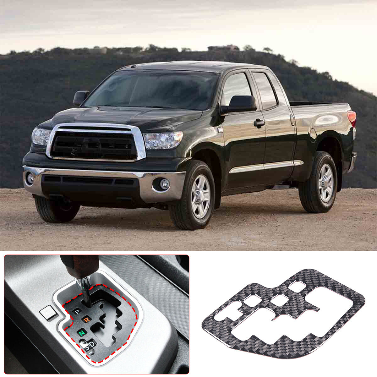 Car Rear Window Trim Sticker for Dodge for Challenger 2008+ Carbon Fiber Flag- v