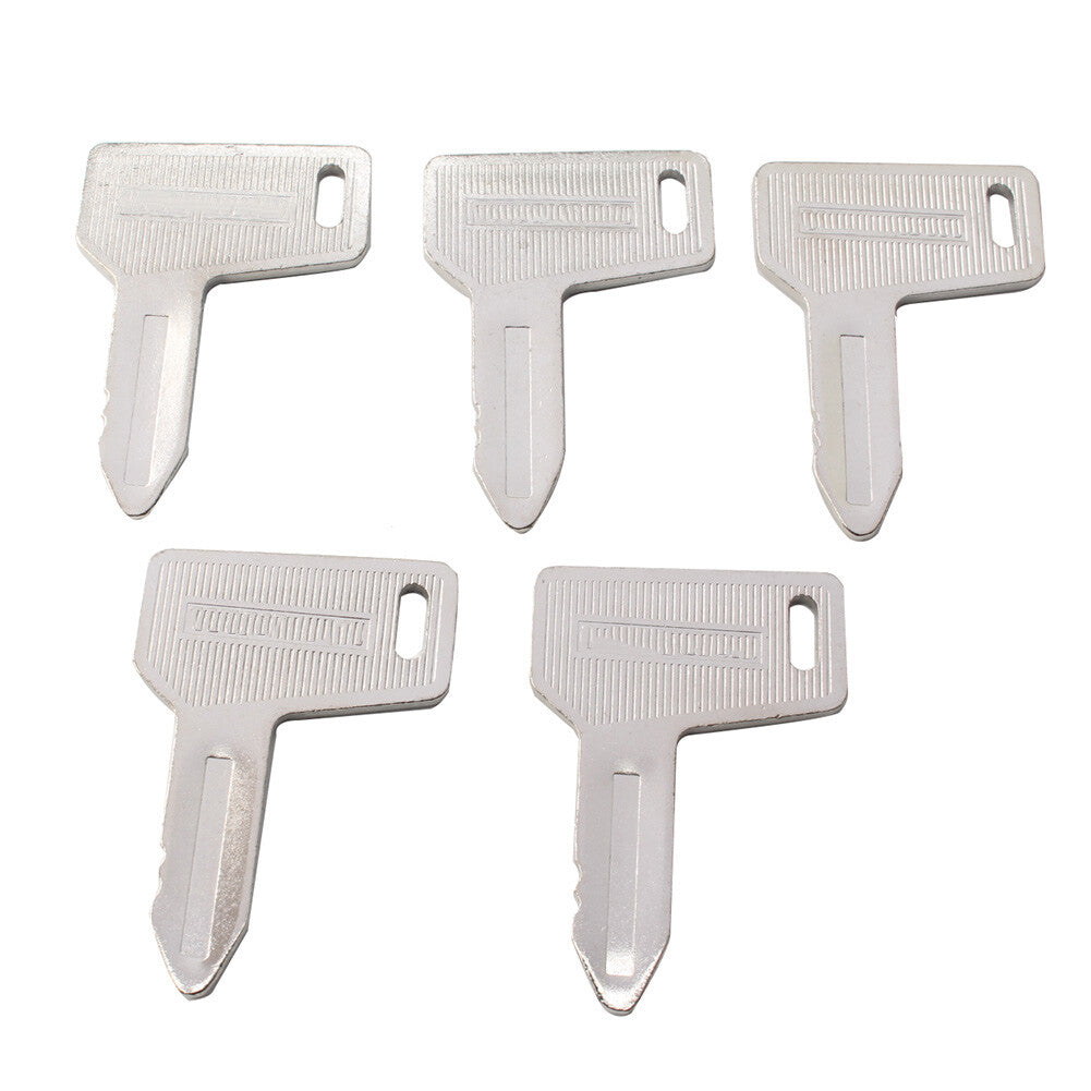 Ignition Keys w/Ring 301 AT110583 RG60472 For Yanmar #933110-00301 Metal 5PCS wa Q