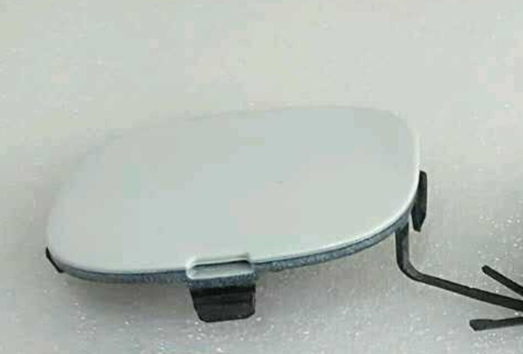 Front Bumper Tow Hook Eye Cover Cap White for Smart Forfour 453 16-18 Q