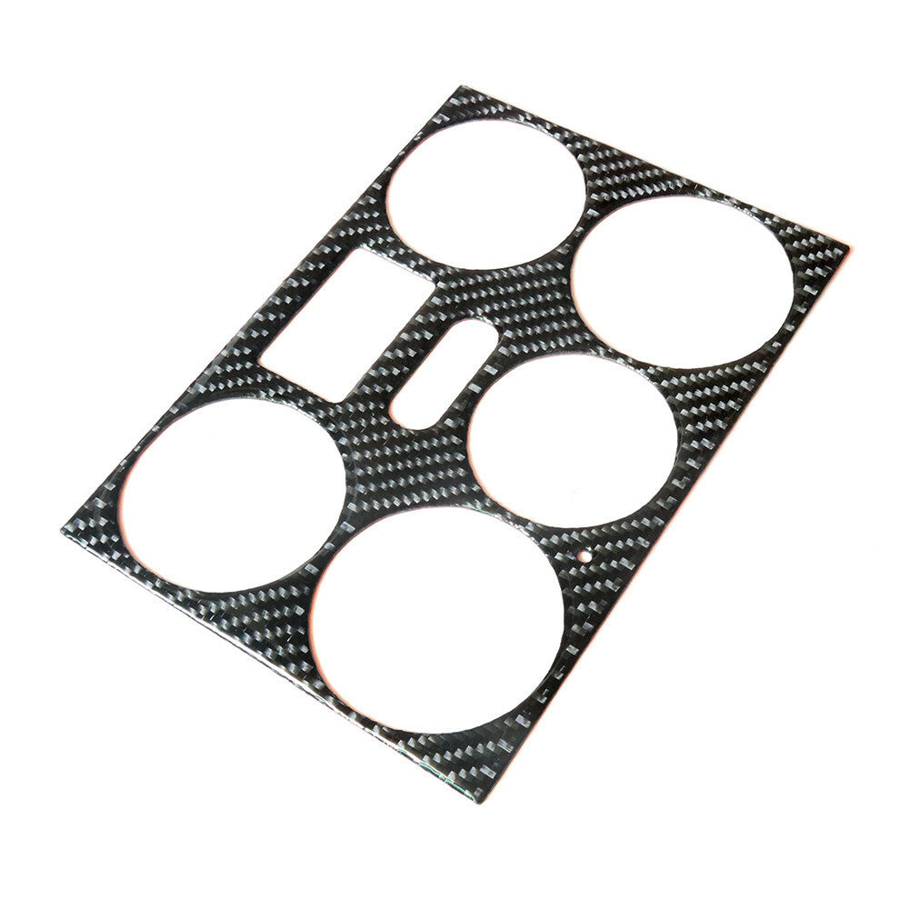 For 6Series E63 E64 2004-2010 Red Carbon Fiber Steering Wheel Set Cover Trim v