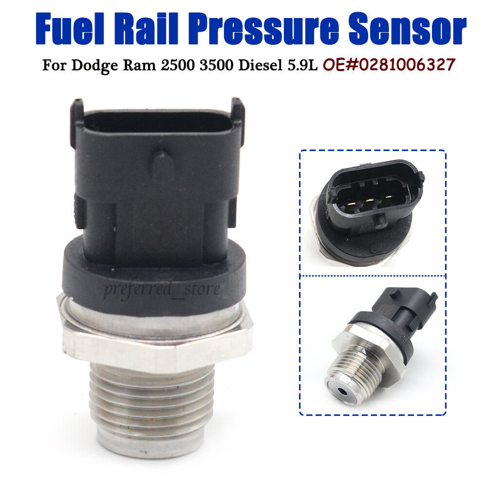 Suitable for Dodge for Ram 2500 3500 6.7L diesel fuel rail pressure sensor 0281006327- v