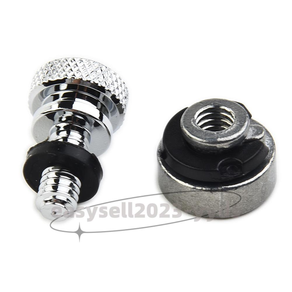Chrome Rear Fender for Seat Bolt Screw for Seat Nut Kit for Harley Sportster XL 883 1200