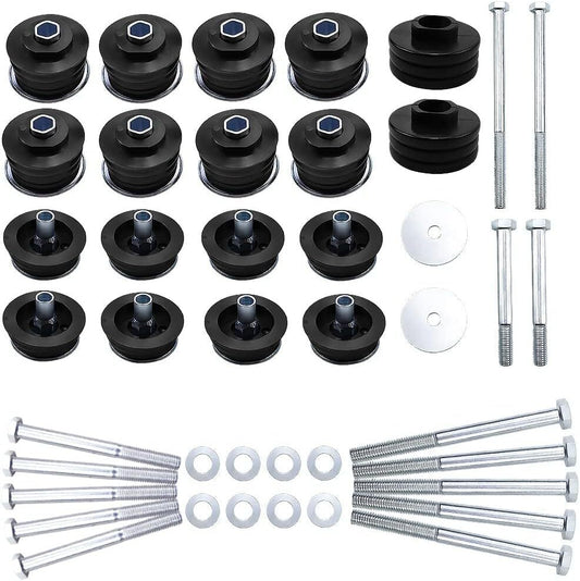 KF04060BK Body Mount Bushing kit for 2008-2016 for Ford F250 F350 Super Duty 2WD 4WD