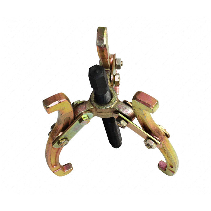 Steel 3 Jaw Gear Puller with Double-Sided Legs - External/Internal Pulling Repair Tool n