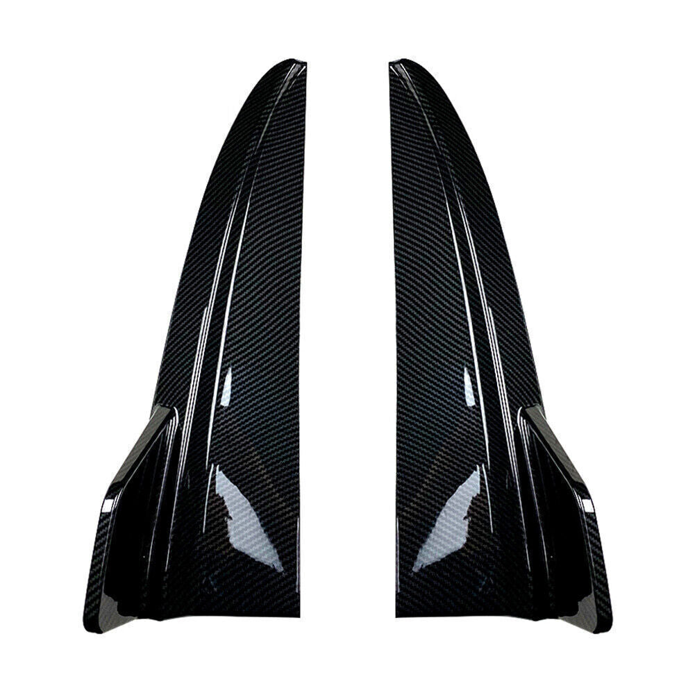 Rear Bumper Canard Splitter Side Vent for Mercedes C-Class W205 C43 C63 4D 15-21 Q