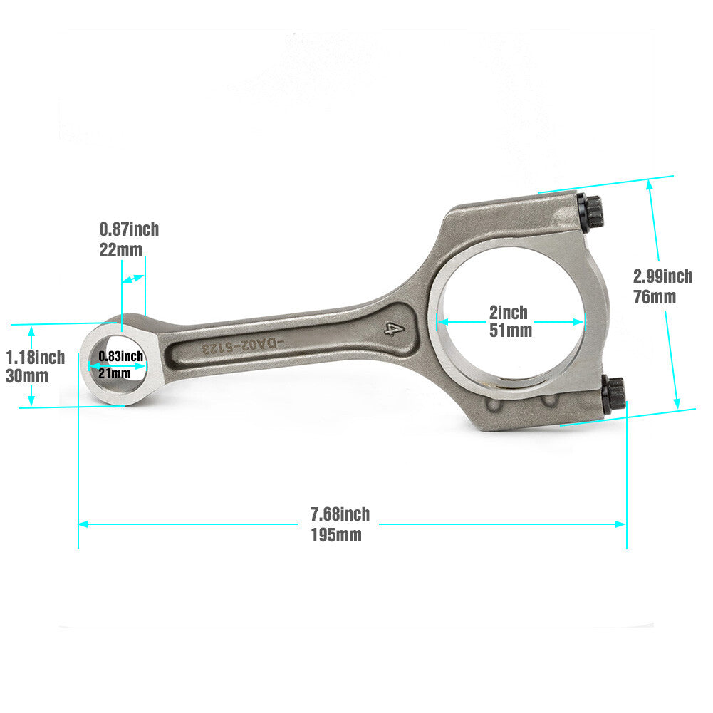 The new connecting rod is compatible with SONATA OPTIMA for TUCSON FORTE 2.4L 2351025240- n