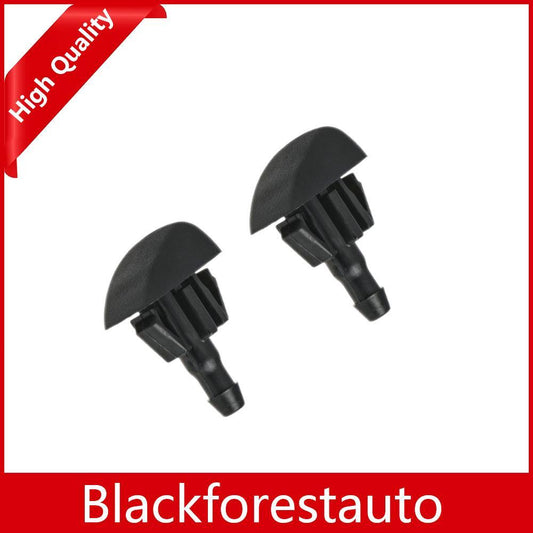 2PCS Black Windshield Washer Spray Nozzle Fits for Mazda 3 CX-7 CX-9 2007 2008 2009 Q
