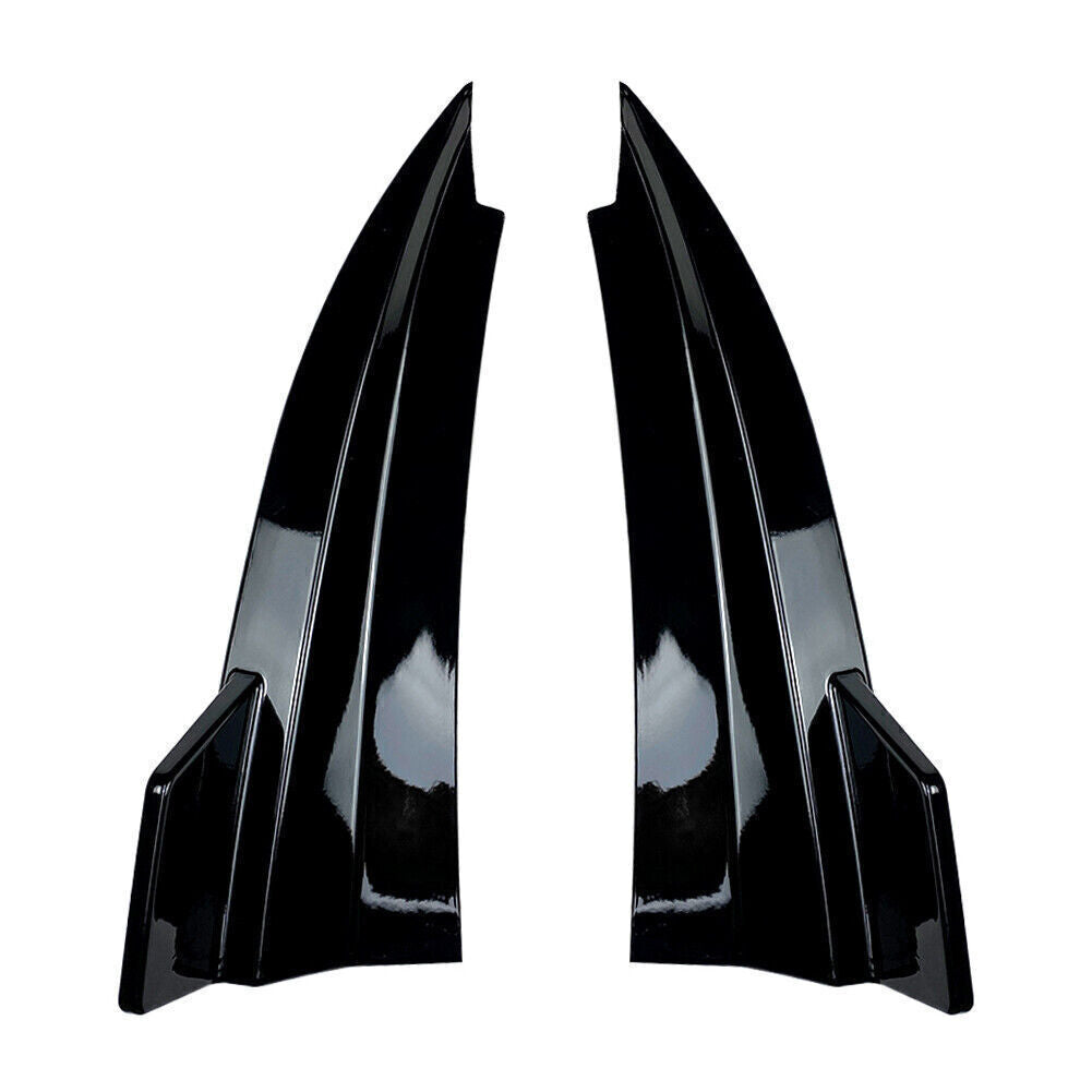 For C-Class W205 Coupe C205 43 2015-2021 Rear Bumper Canard Splitter Side Vent