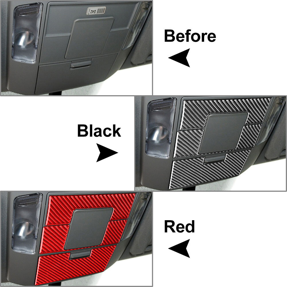 4 Pcs Reading Light Panel Cover Trim for Toyota Tundra 2014-2021