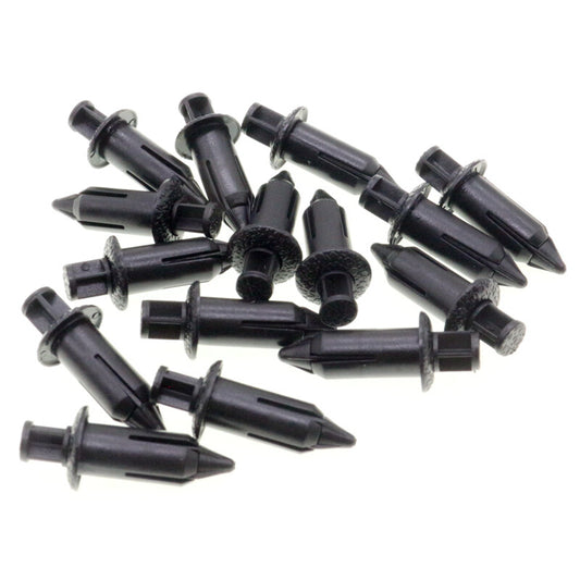 10-piece set of white nylon headlight adjustment screws and nuts for Honda 90676-SA7-003