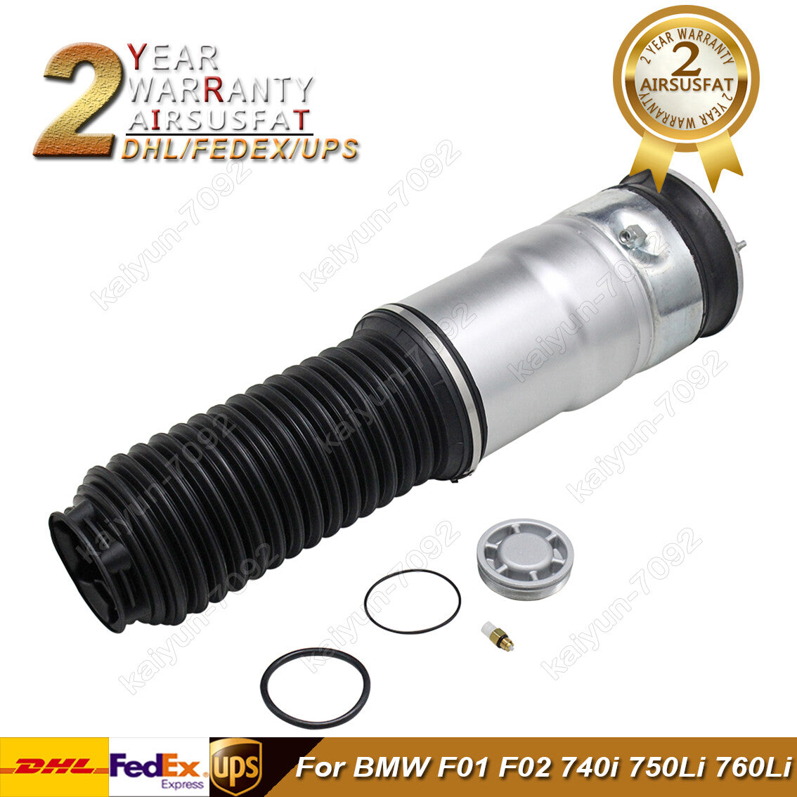 37126858811 Rear Left Air Shock Spring Bag Repair Kits for BMW F01 F02 E35 F04