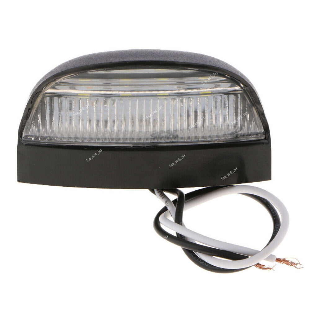 Truck LED Rear Tail Lamp Rear Number License Plate Light For Trailer Truck Lorry Q