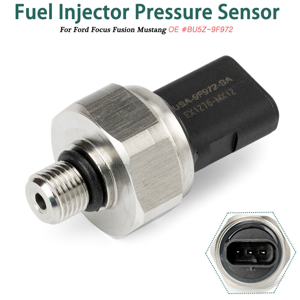 Fuel pressure sensor compatible with Fusion 2013-2018, Focus 2015-2018, and Flex 09-19- v