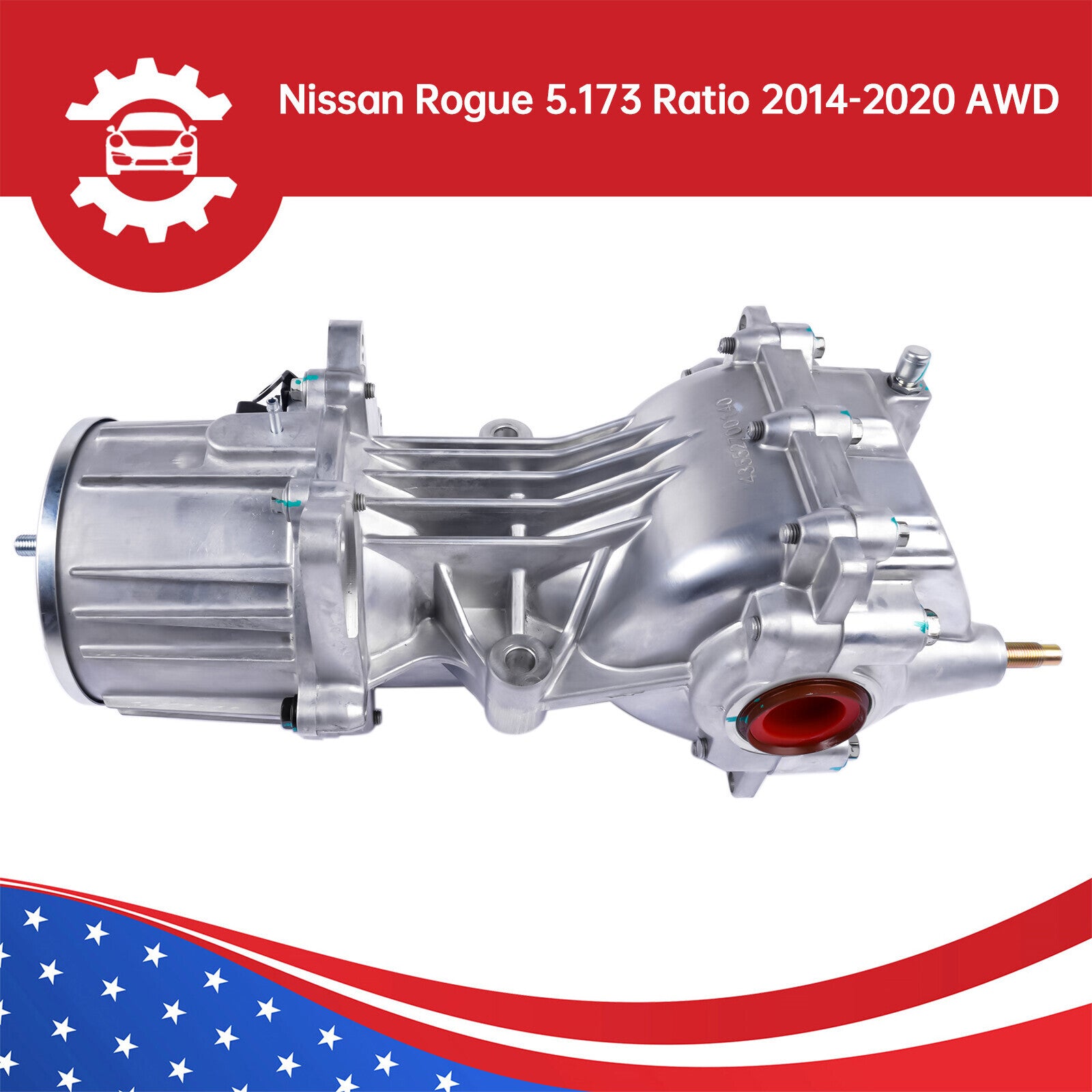 Rear Axle Differential Carrier AWD 383004BF0A for Nissan Rogue 14-20 5.173 Ratio Q