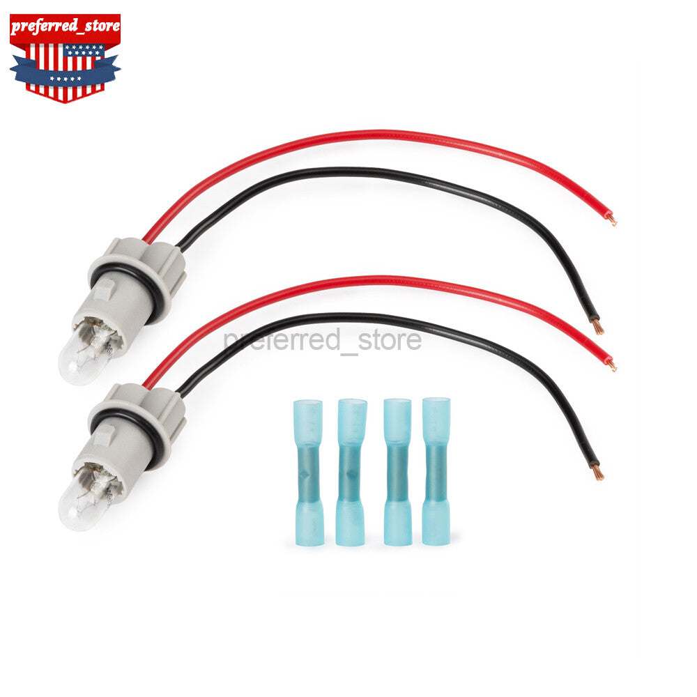 2-piece side-marked bulb socket harness for Mercedes GL Class X164 12- v