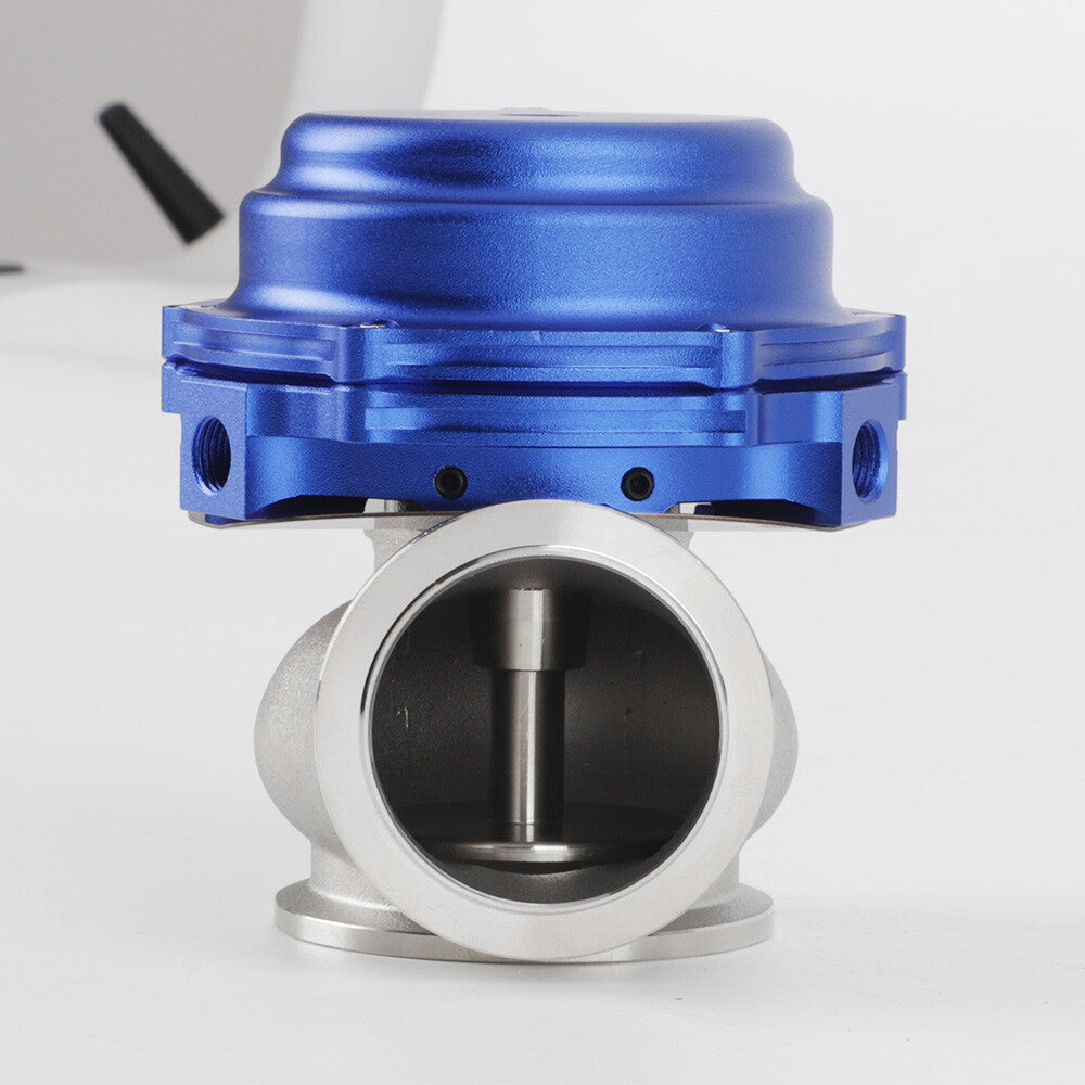 44mm Universal External Wastegate MVR V-Band Flange Turbo Water Cooled Blue