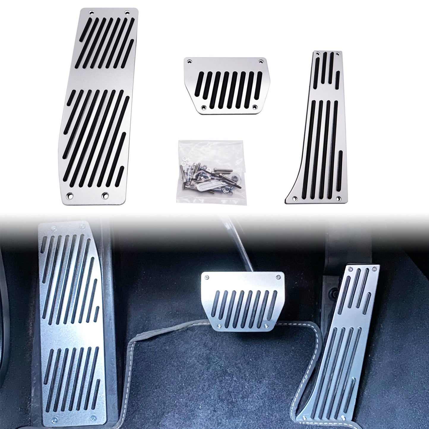 Brake Accelerator Clutch Pedal for BMW E34 E39 E60 E61 E32 E38 E63 E64 F10 F12 Q