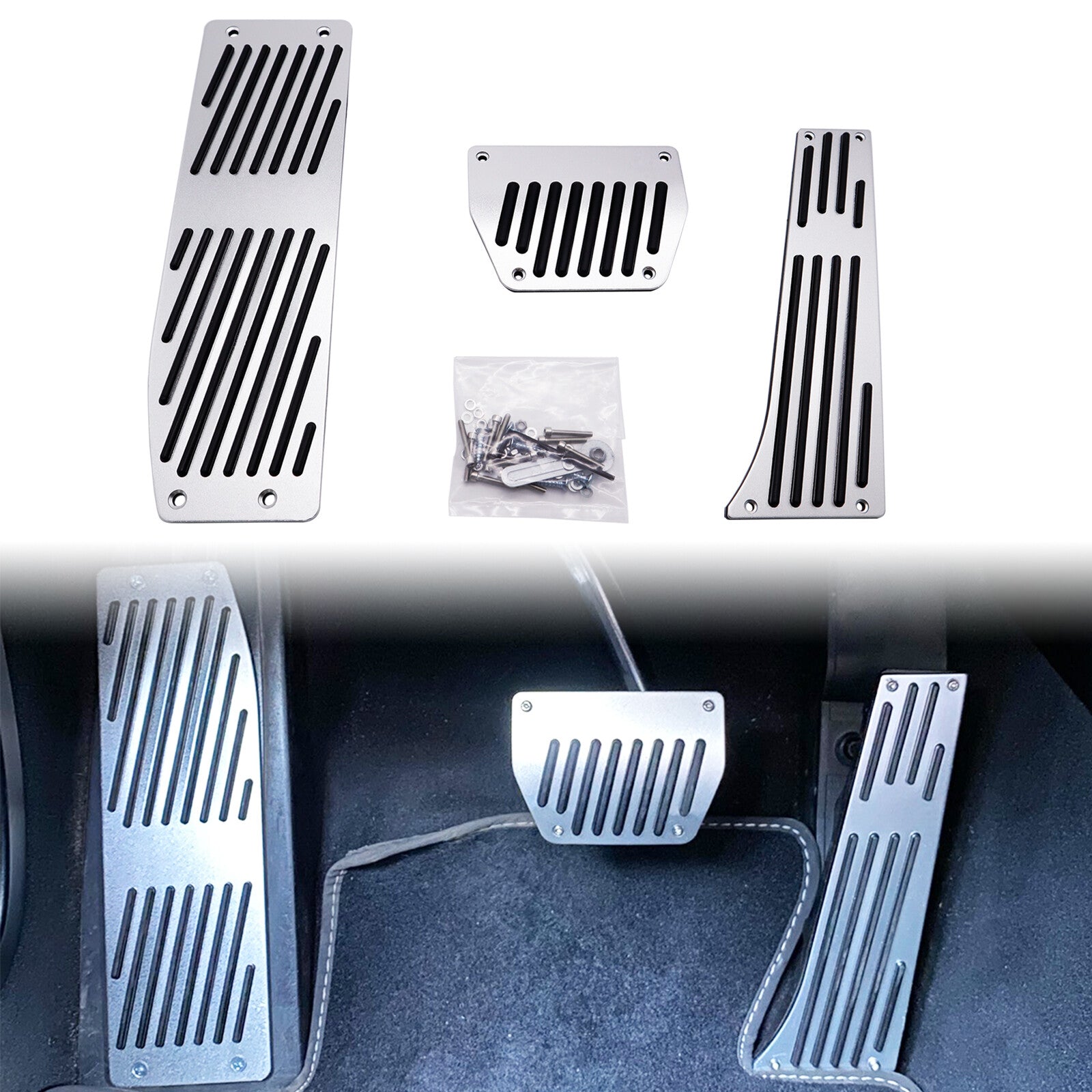 Brake Accelerator Clutch Pedal for BMW E34 E39 E60 E61 E32 E38 E63 E64 F10 F12 Q