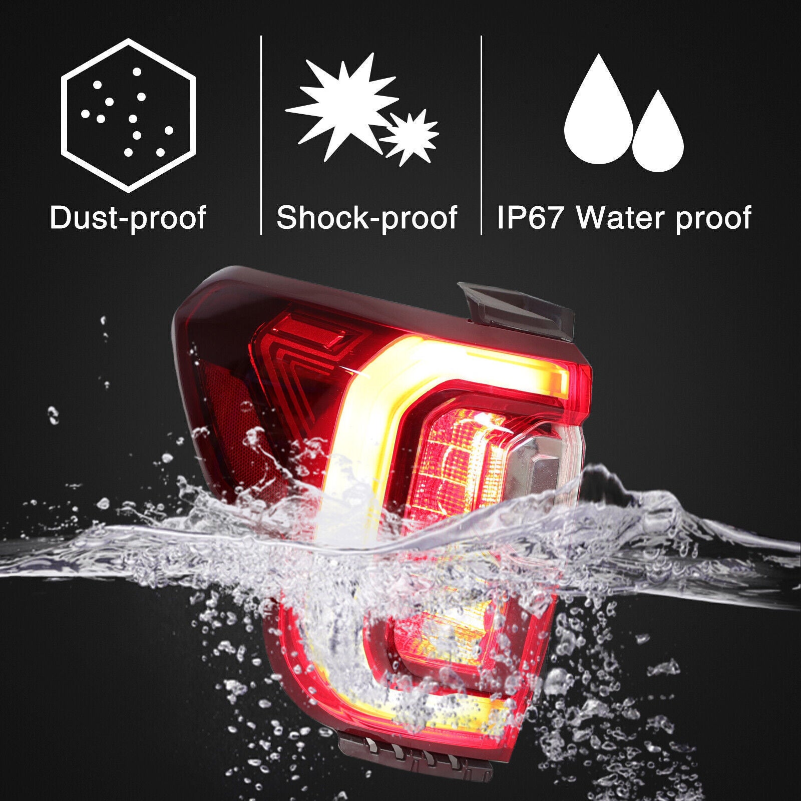 Right Rear Tail Light Brake Lamp for GMC Acadia Denali/SL/ SLE/ SLT 2020-2023