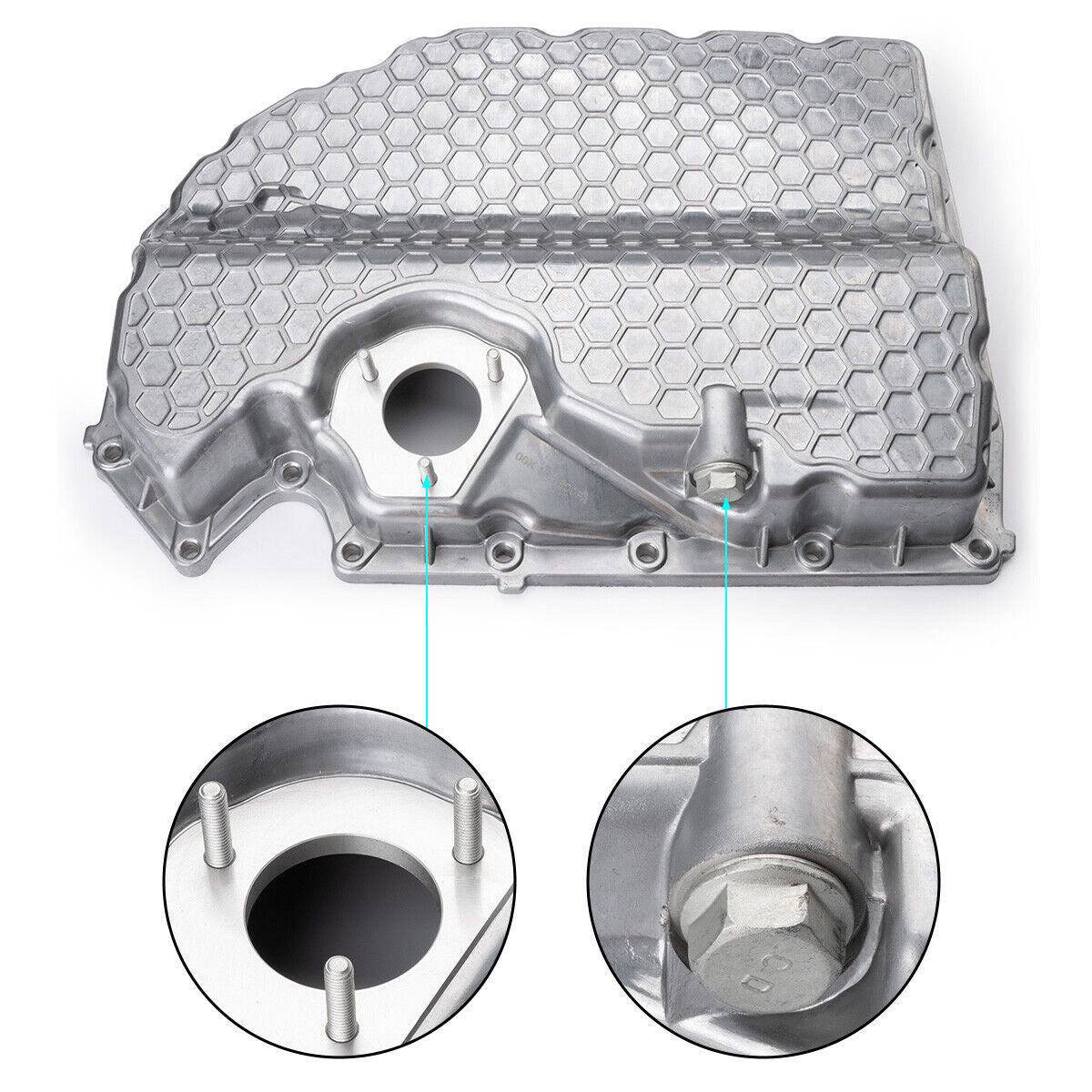 Fit for VW GTI for Golf for Tiguan for AUDI A3 TT 06K103600R Aluminium Lower Engine Oil Pan Q