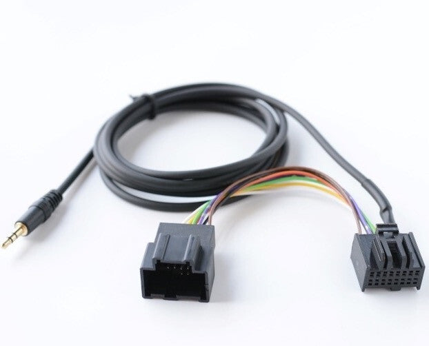 Plug&play music mp3 aux input adaptor cable interface 3.5mm for Saab 9-3 9-5 v