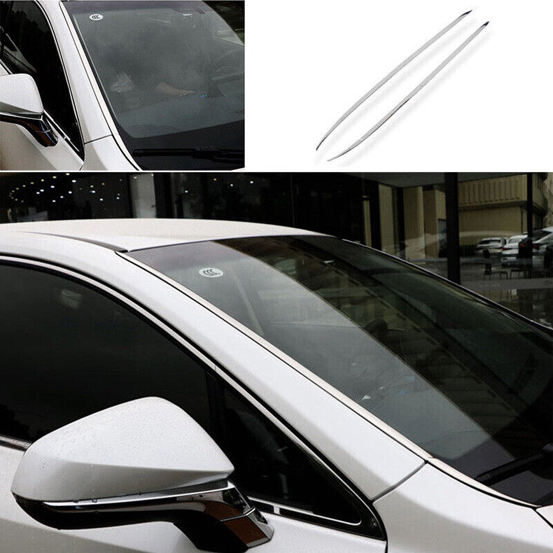 for Lexus NX200t 300h 2015-2021 Stainless Front Side Windshield Strip cover Trim