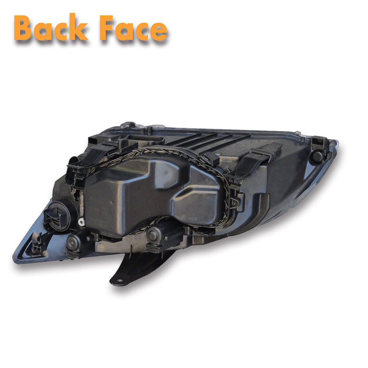 RIGHT PASSENGER SIDE HEADLIGHT HEAD LAMP LIGHT BLACK for Ford Focus 2005-2008